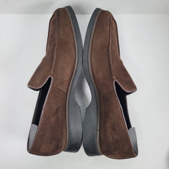 To Boot New York Adam Derrick Men's Brown Suede Slip-On Loafers US Size 12 - Picture 6 of 8